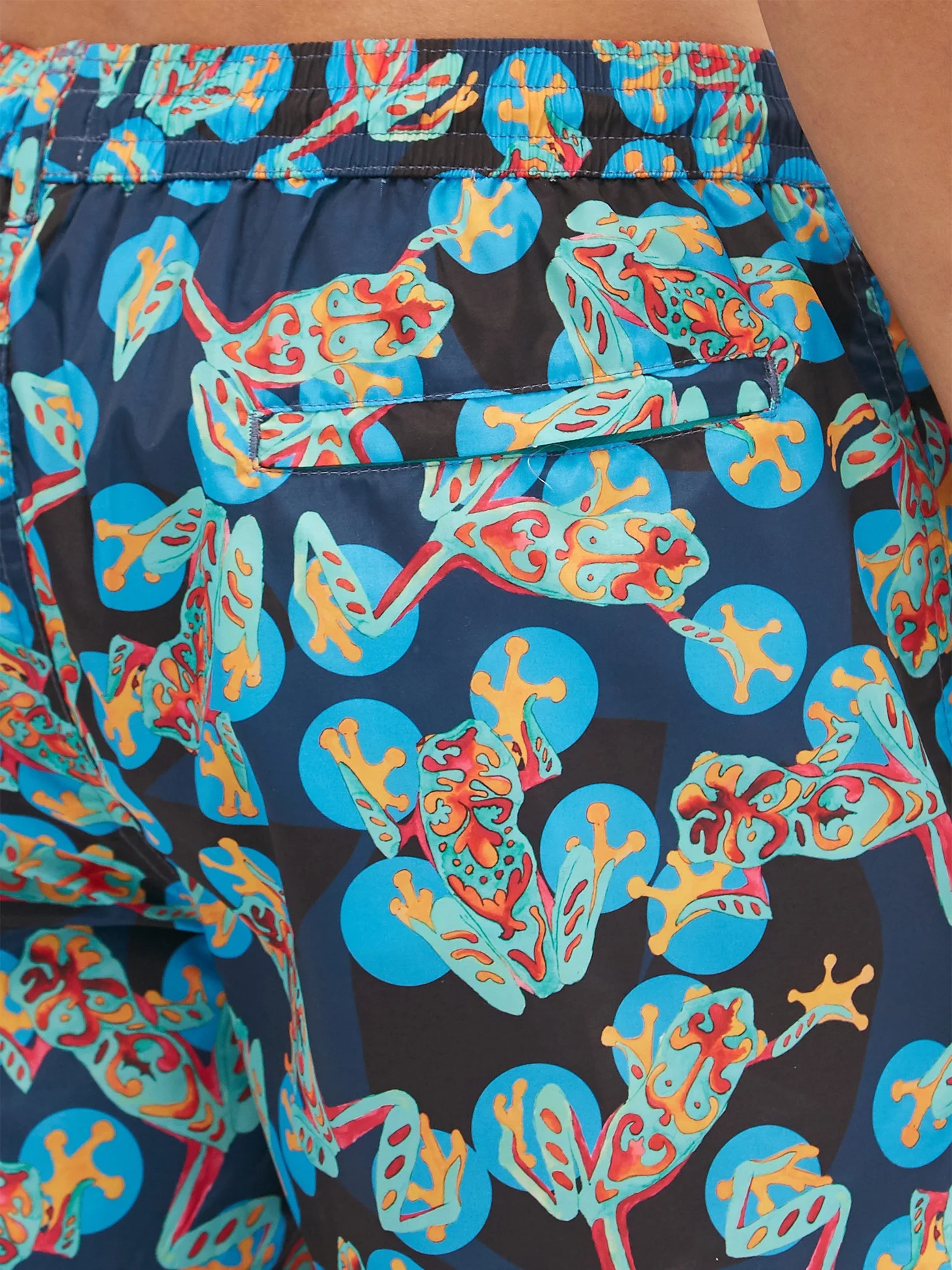 Frog-print swim shorts - 5