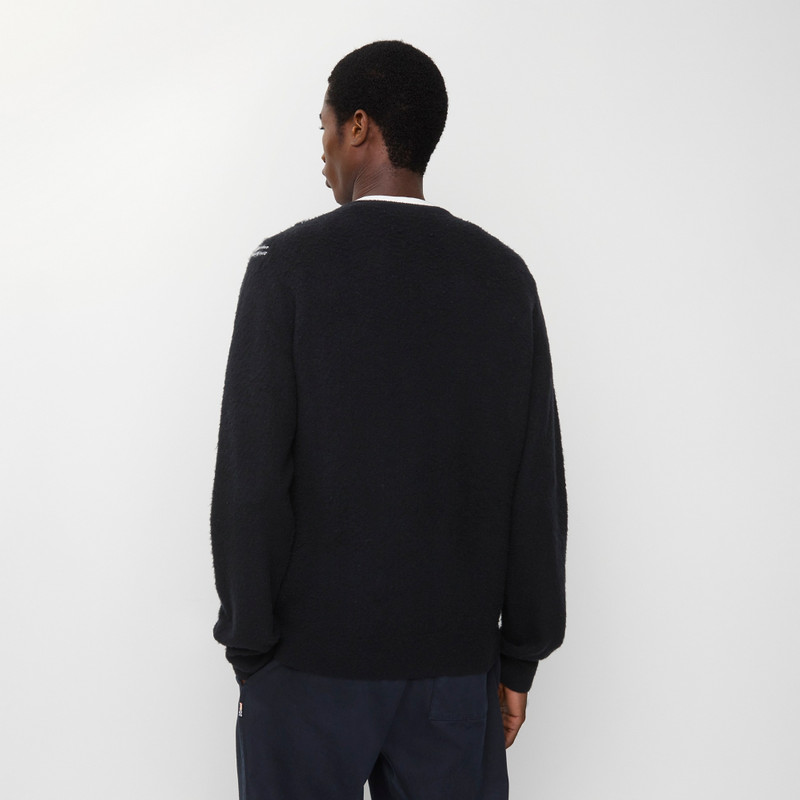 Check Wool Sweater 3