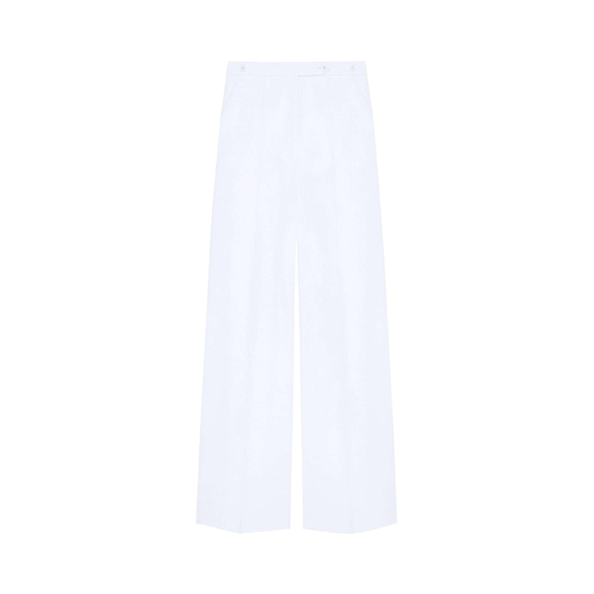 Givenchy Pleated Pants 'White' - 1