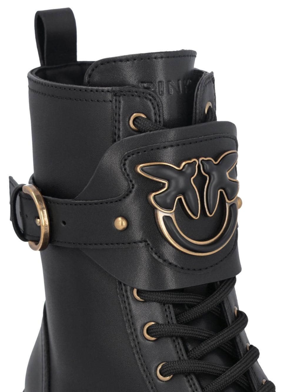 Mia leather combat boots - 7