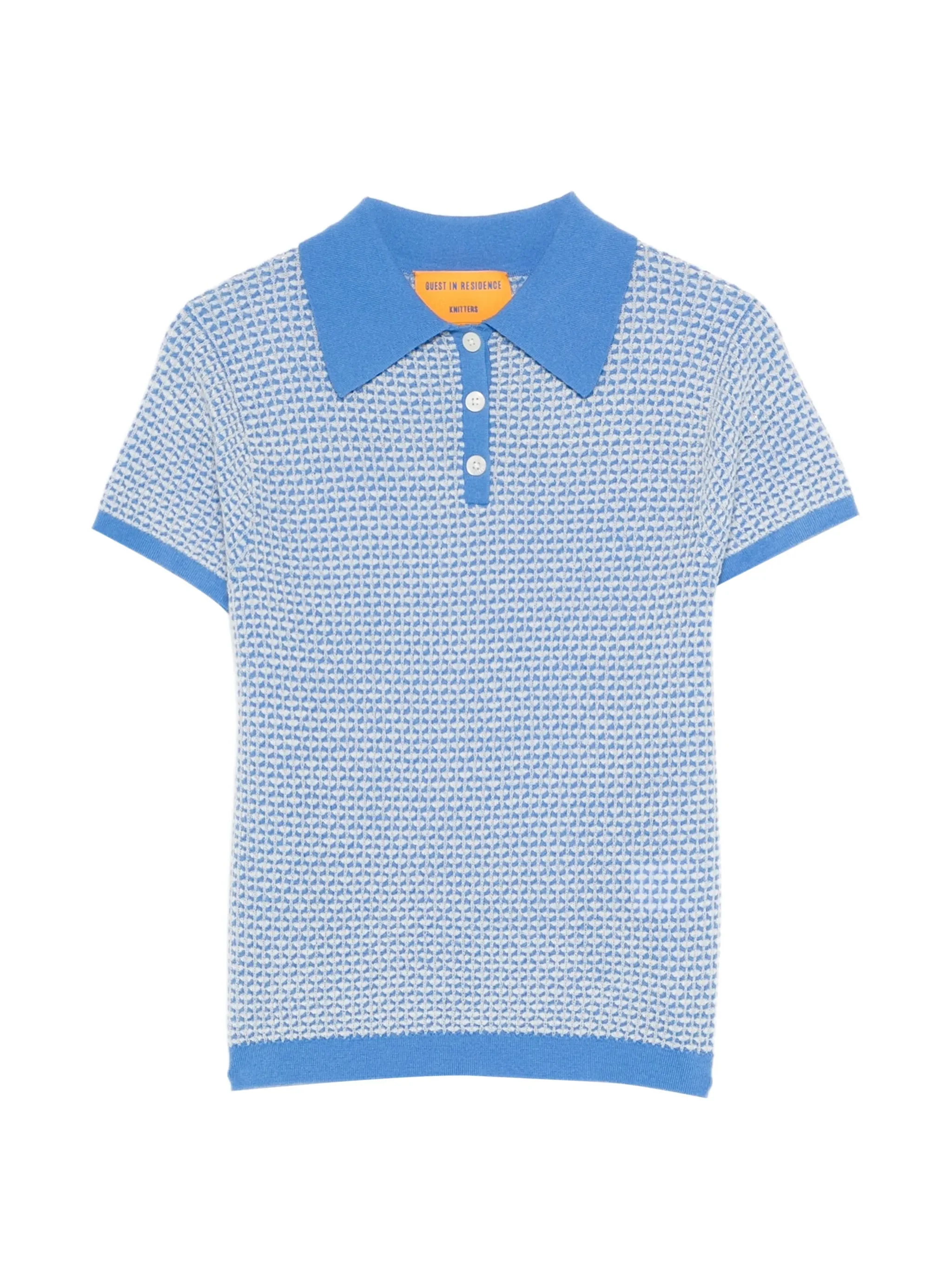 pique polo top - 1