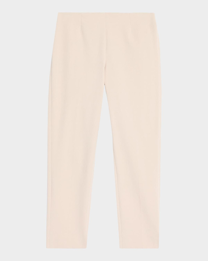 Cropped Stretch Cotton Pants 1