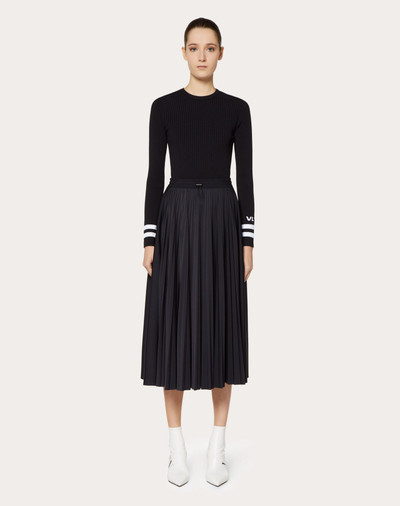 Valentino VLTN Jersey Skirt outlook