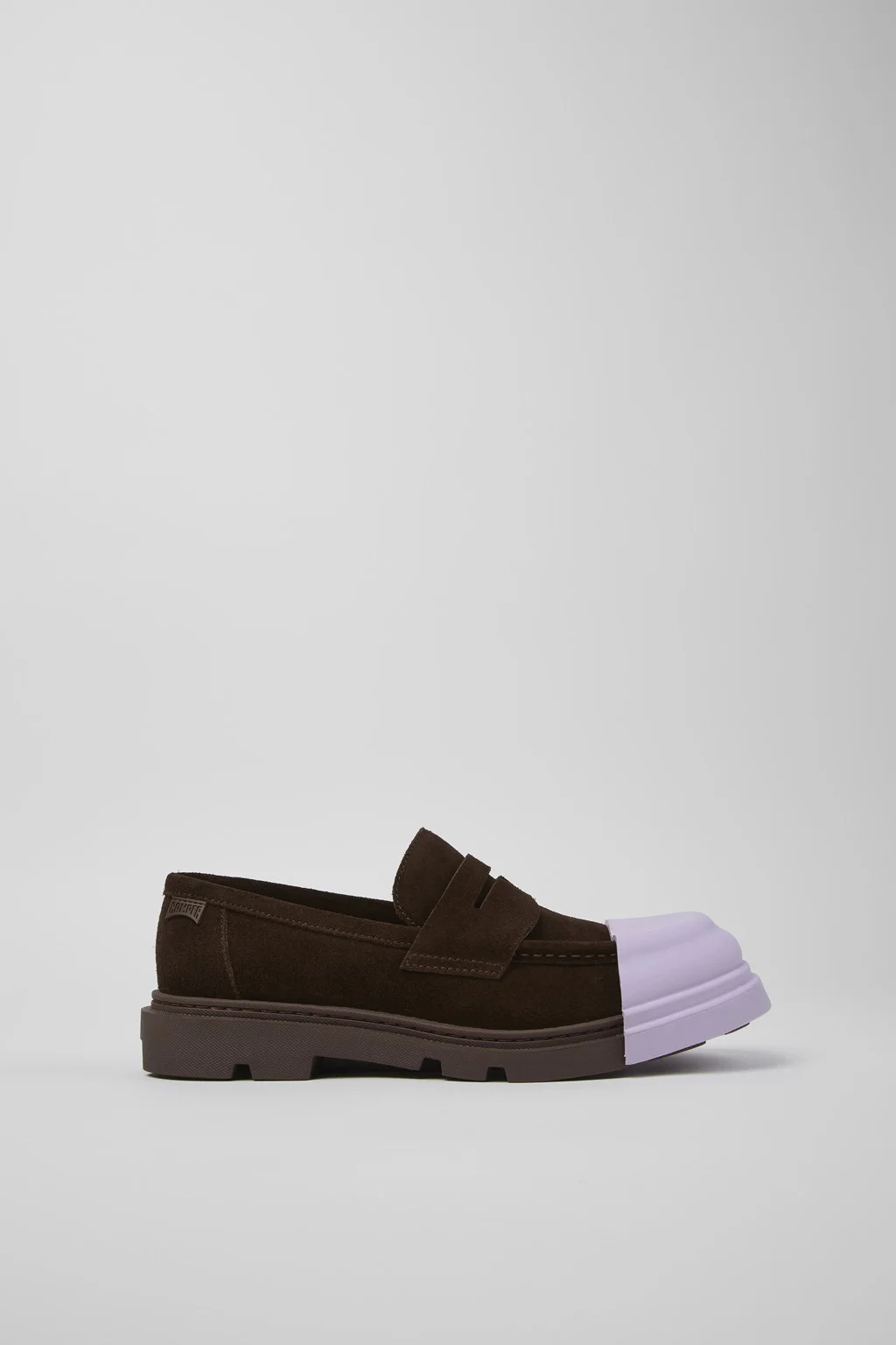 Junction Brown nubuck loafers for women - 1