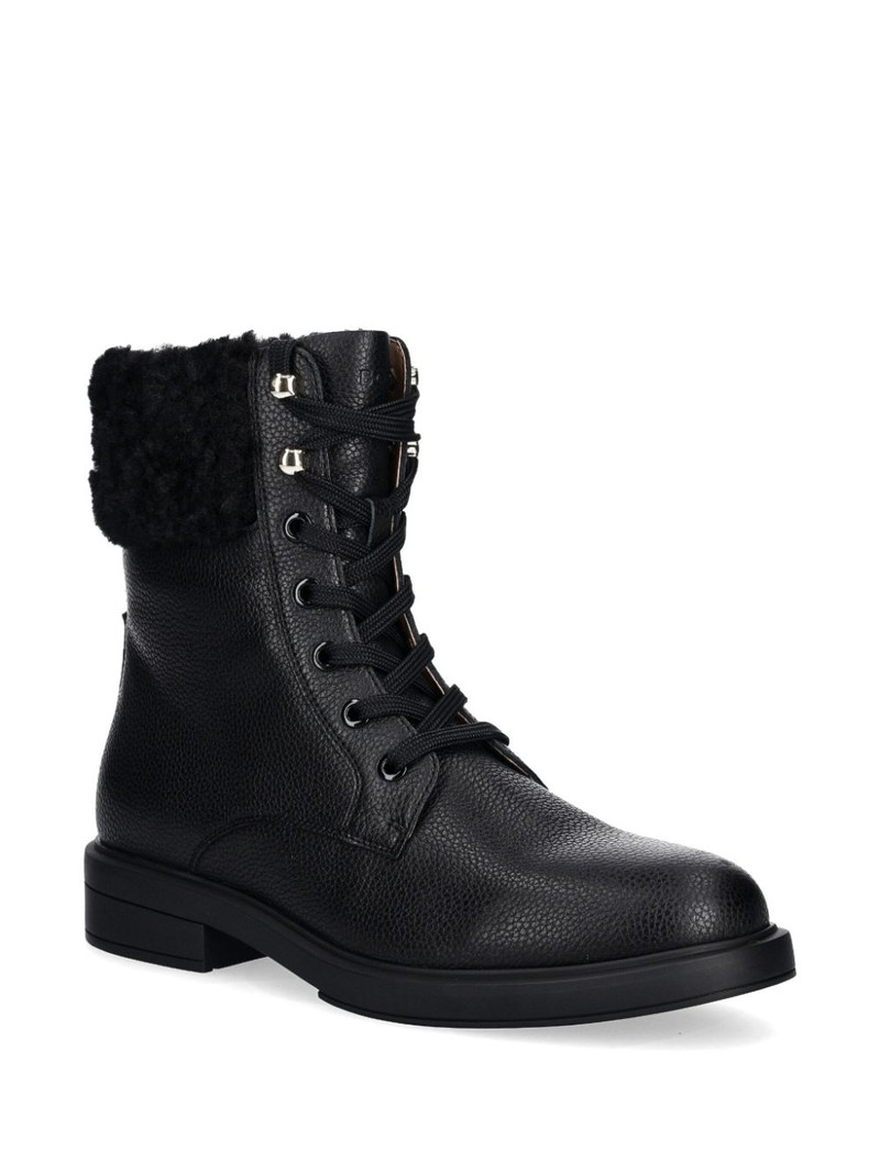 BOSS leather boots outlook