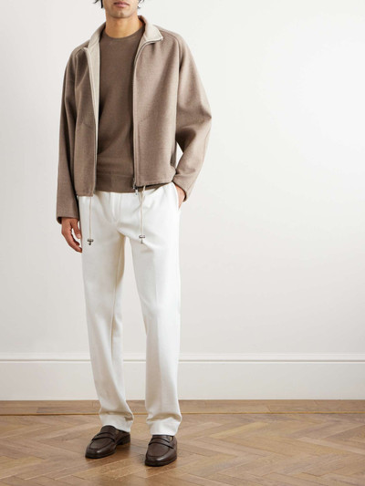 Ralph Lauren Straight-Leg Cotton-Blend Jersey Trousers outlook