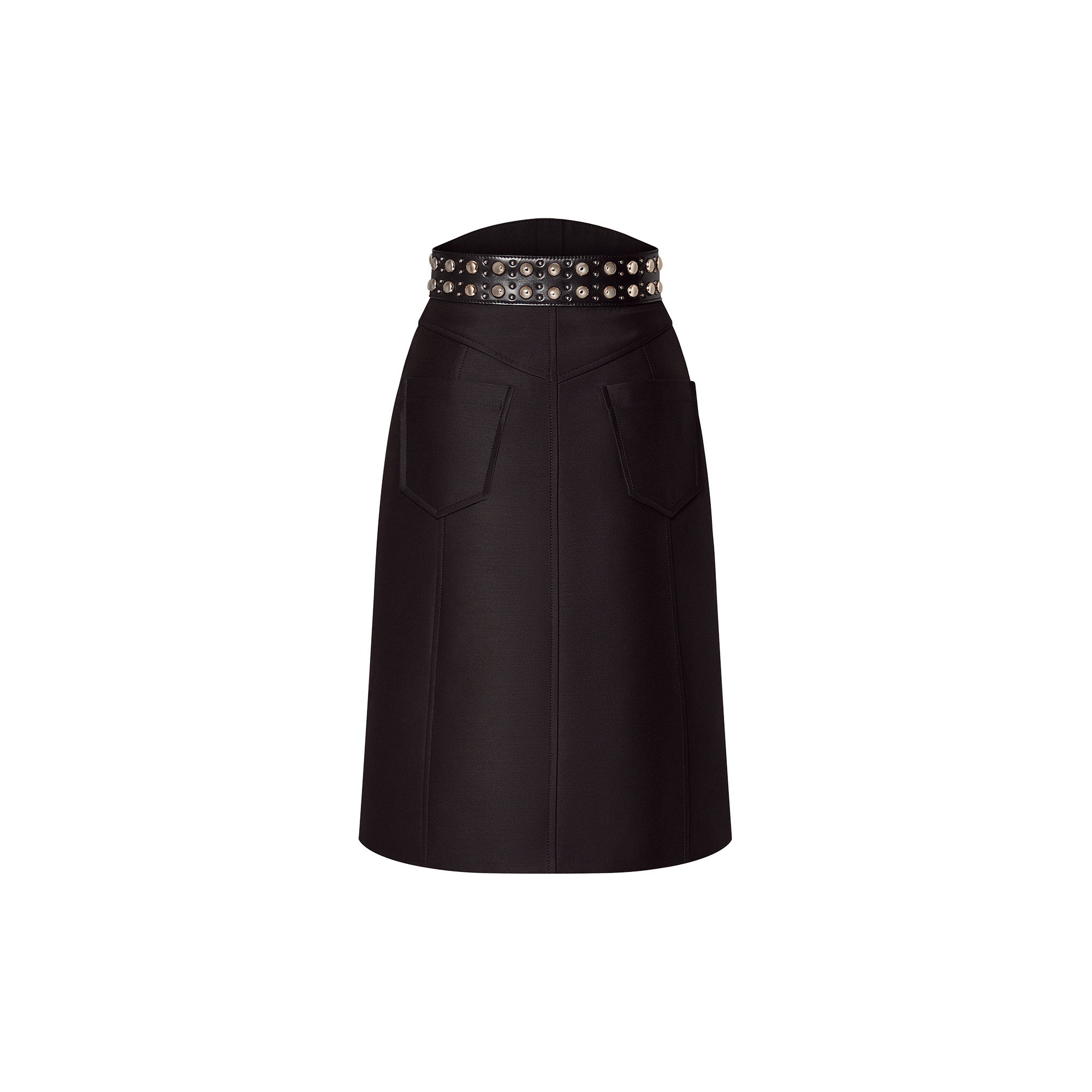 Studded Belt Skirt - 3