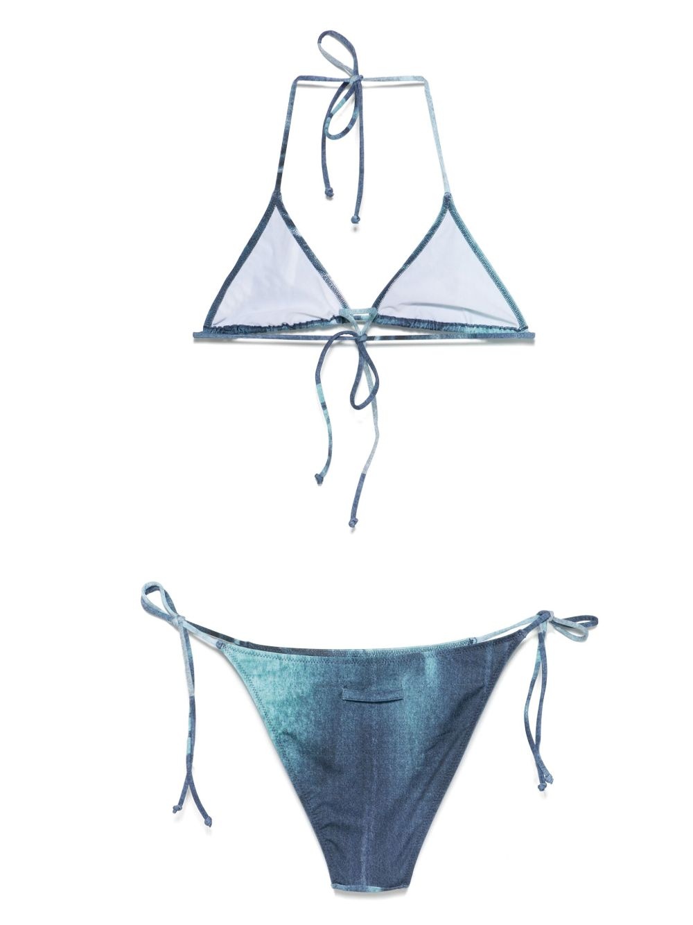 Water printed bikini - 2