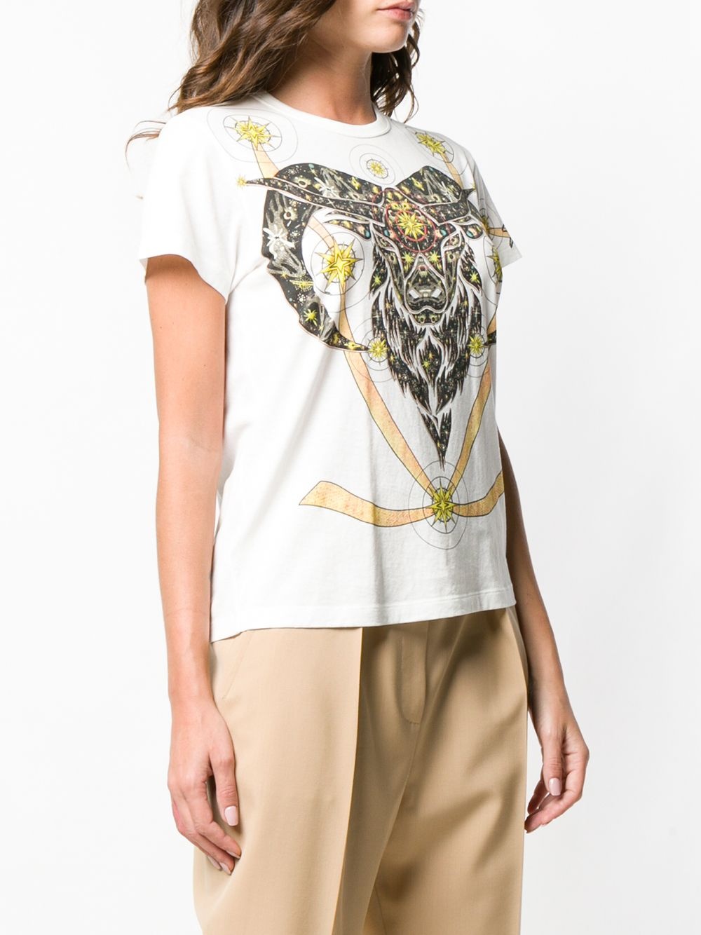 Goat print T-shirt - 3