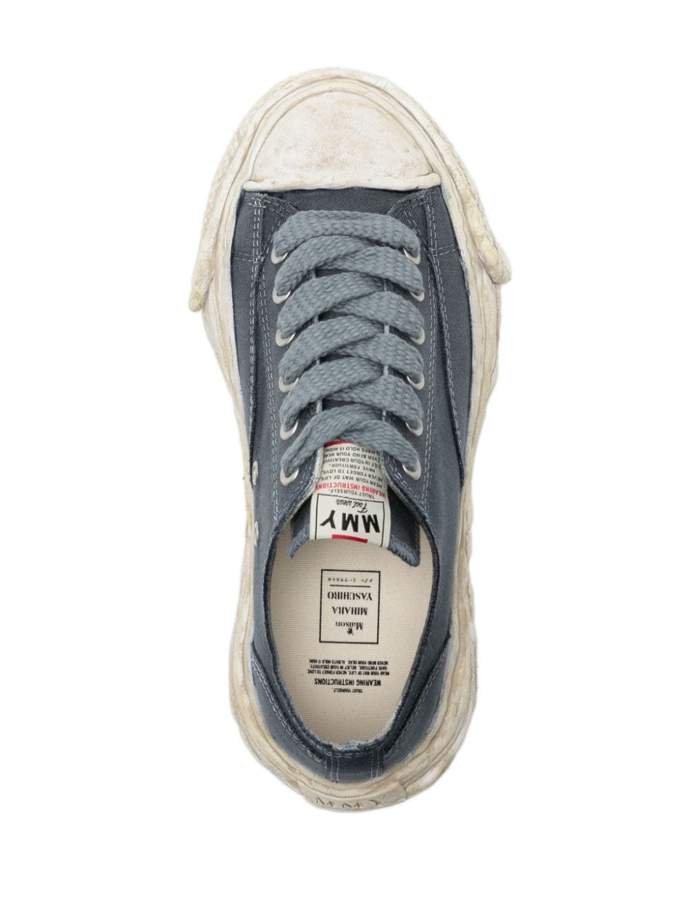 Peterson23 canvas lace-up sneakers - 4