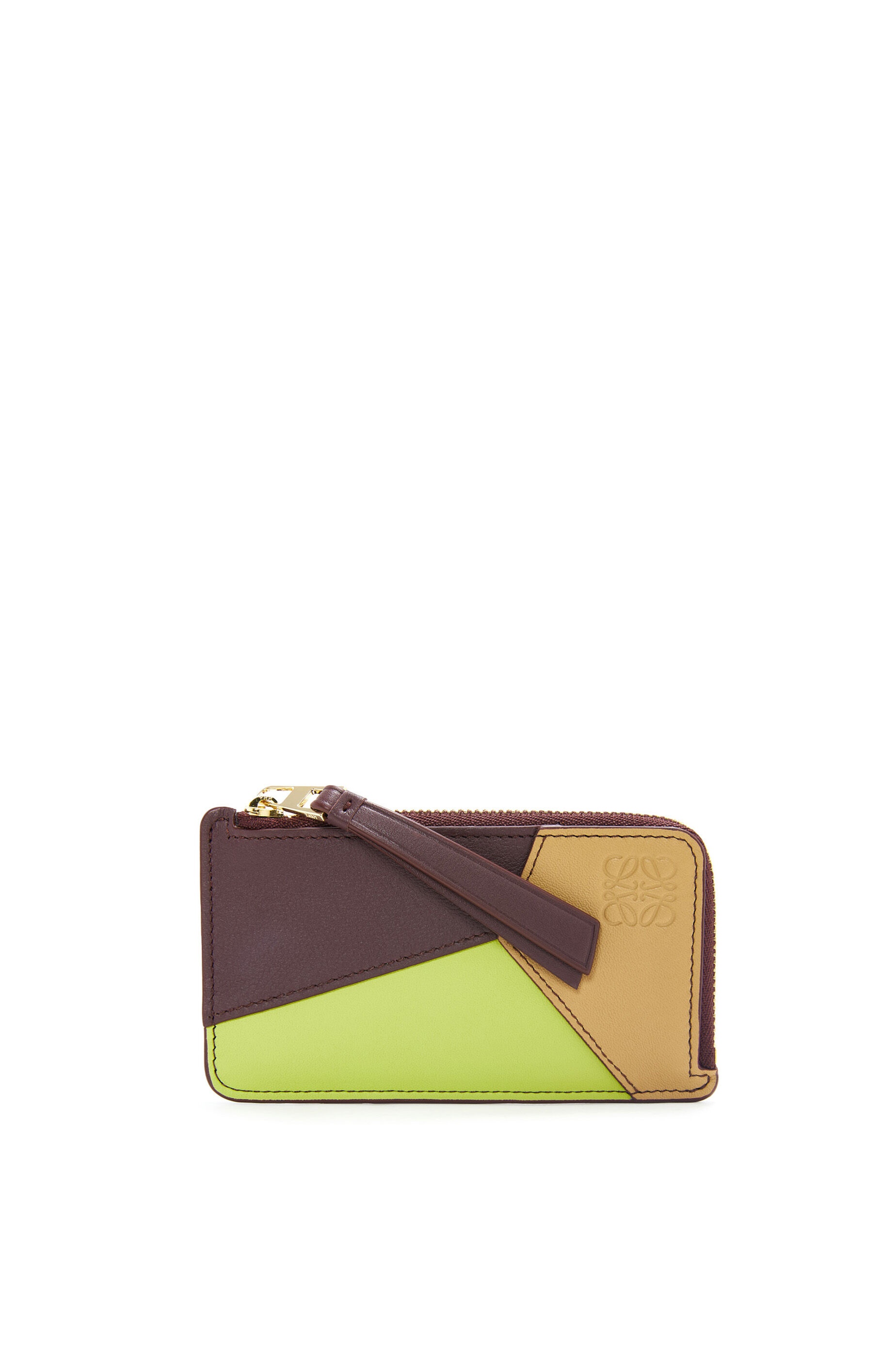 Puzzle coin cardholder in classic calfskin - 1