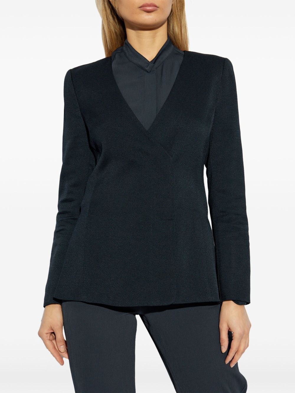 V-neck blazer - 3