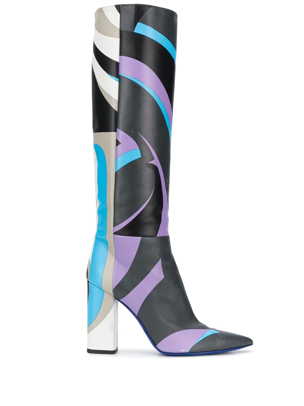 x Koché graphic-print boots - 1