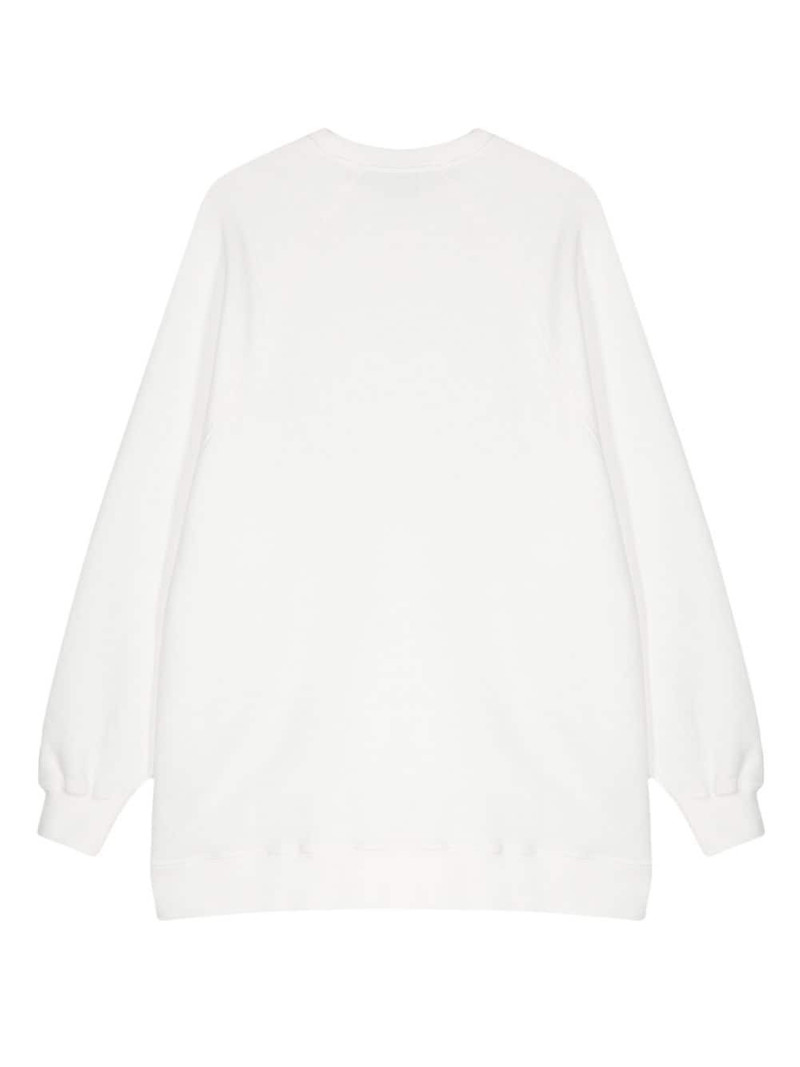 HALFBOY®️ logo-appliquÃ© cotton long sweatshirt outlook