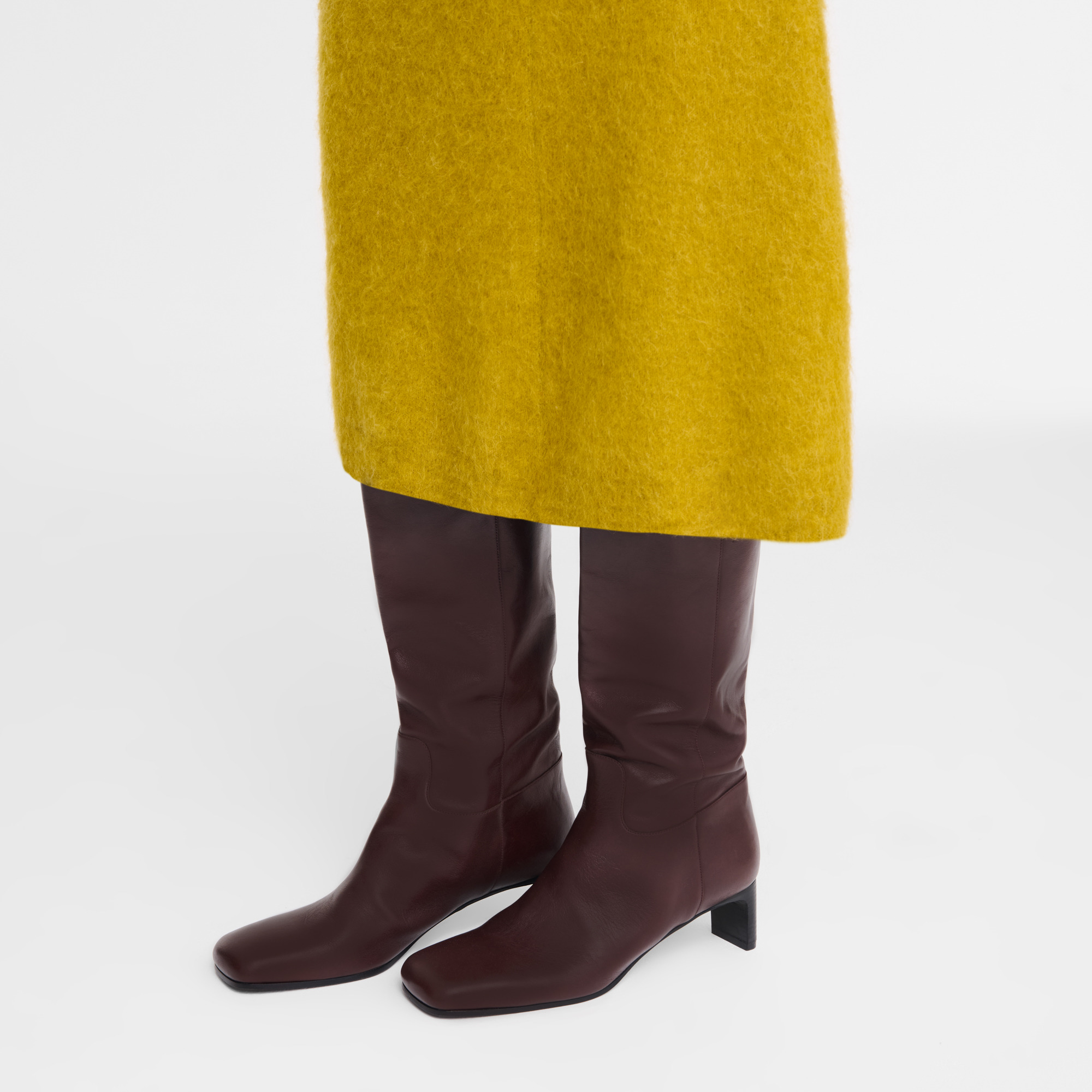 La Cavalière Heel boots Mocha - Leather - 4