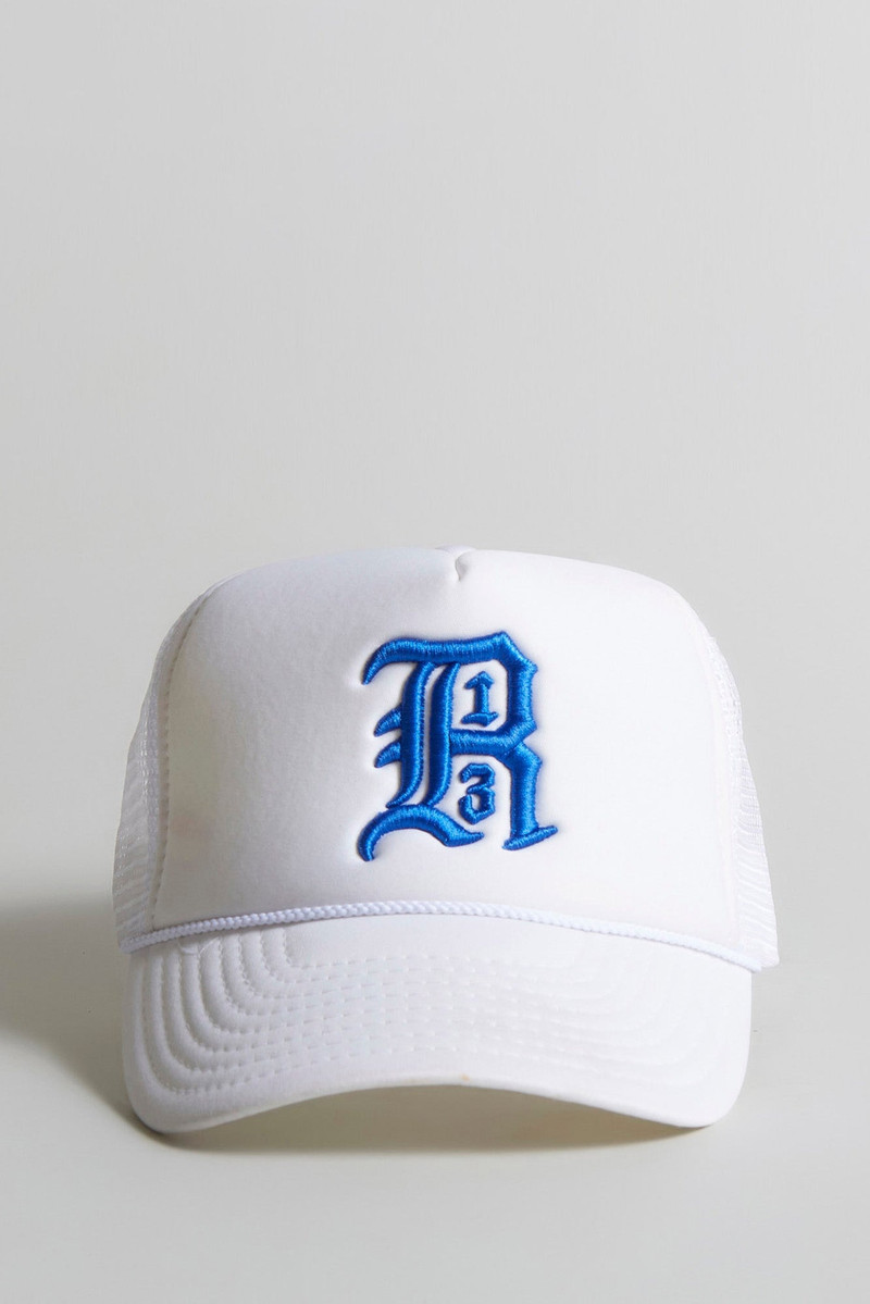 R13 R13 TRUCKER HAT - WHITE outlook