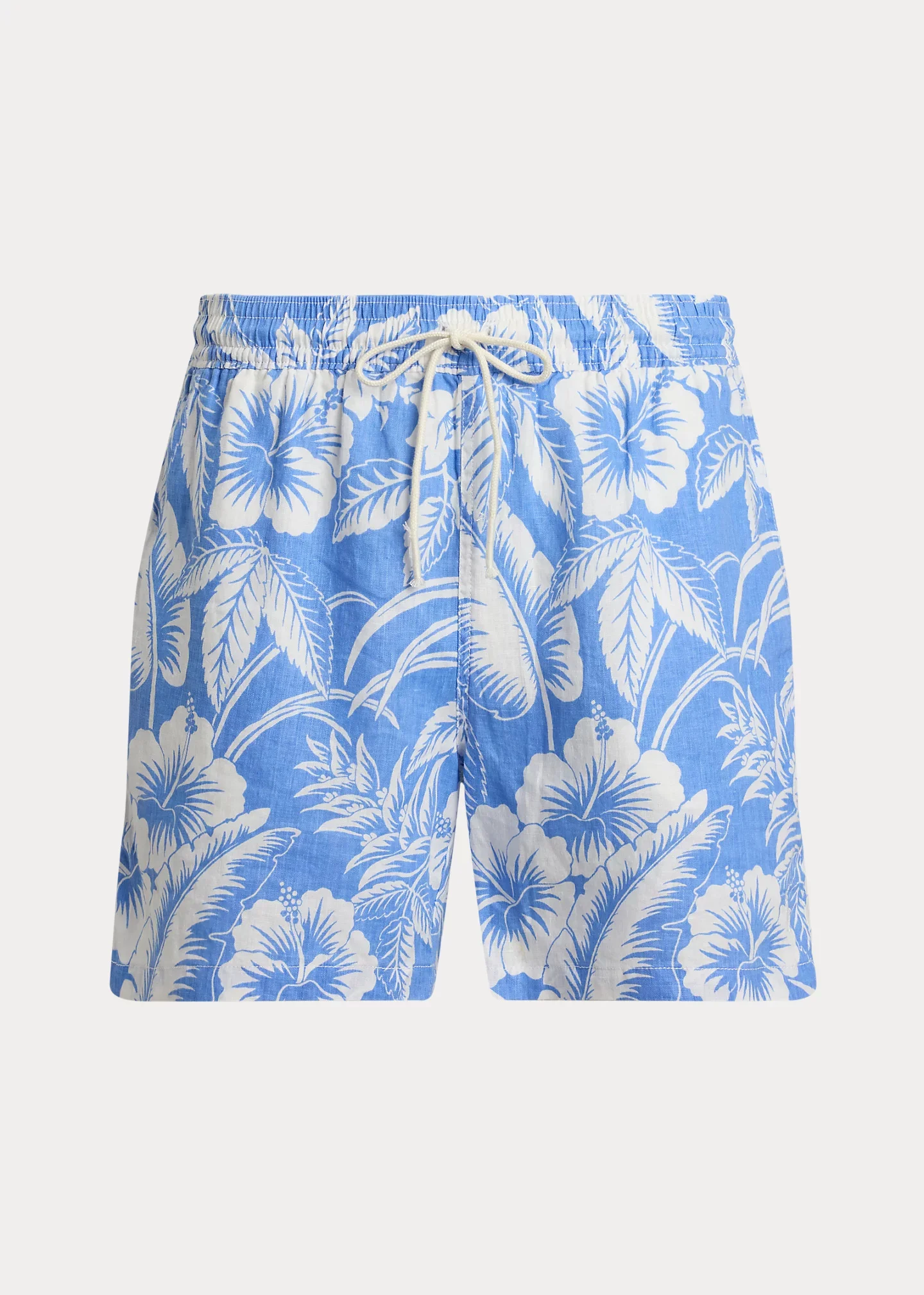 5.75-Inch Traveler Linen Swim Trunk - 1