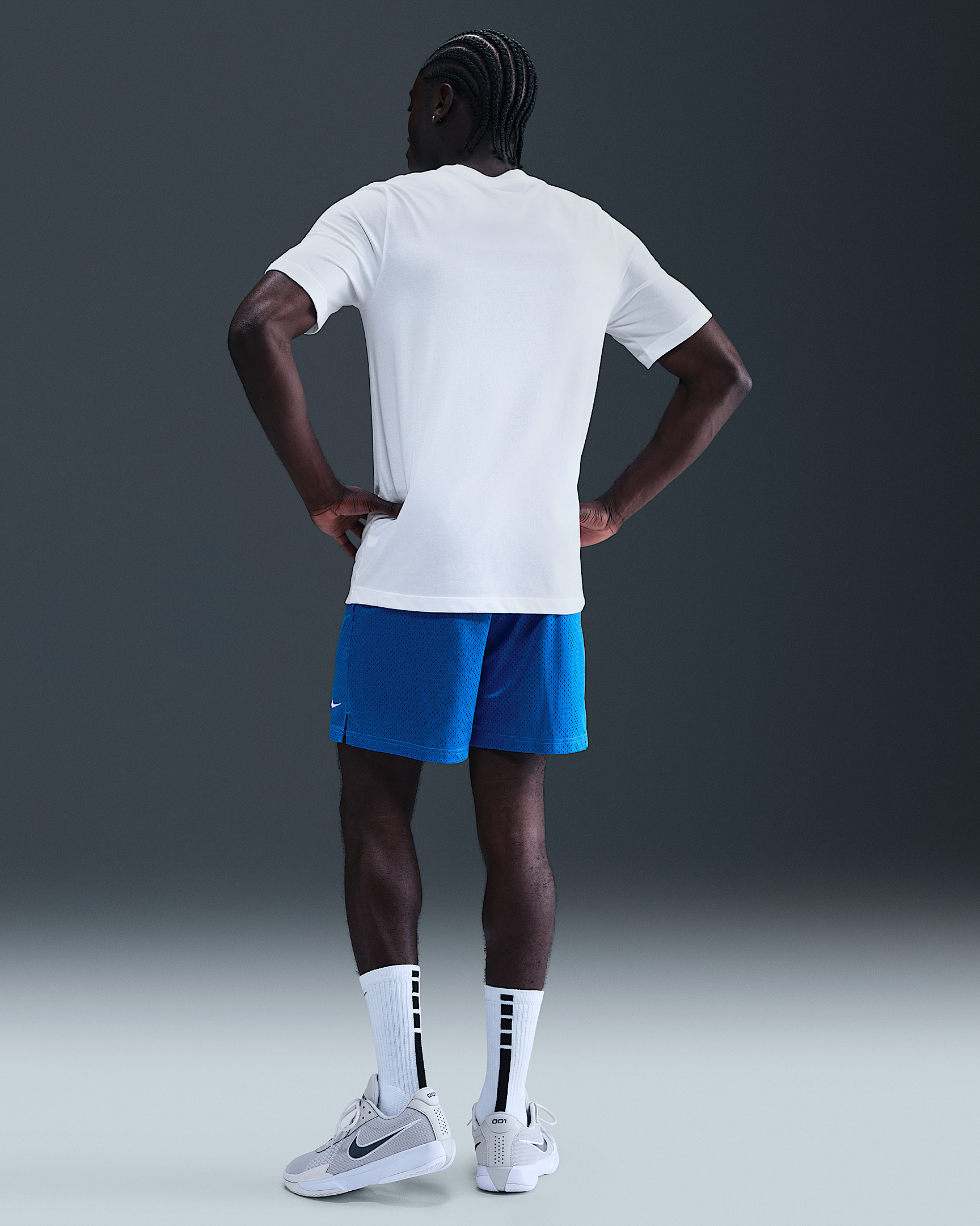 Nike Men's Dri-FIT 5" Mesh Basketball Shorts - 4