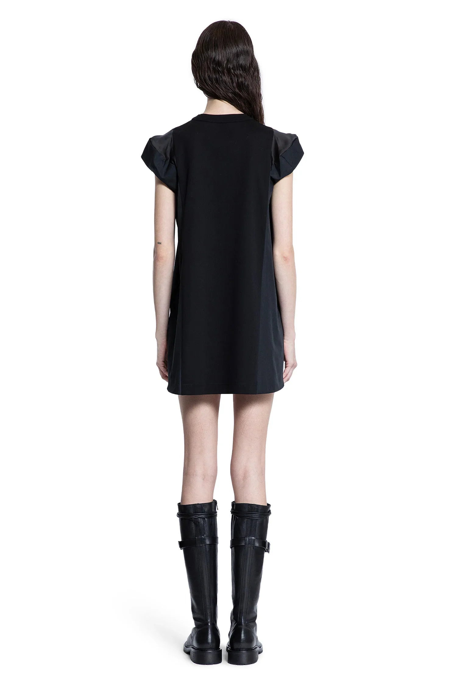 Poplin-X-Cotton-Jersey-Dress - 3