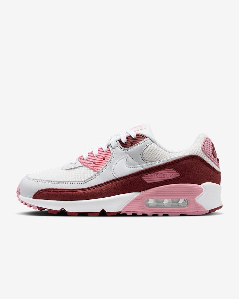 (WMNS) 나이키 공기 최대 90 'Dark Team Red Platinum Tint' HM9451-600 - 1