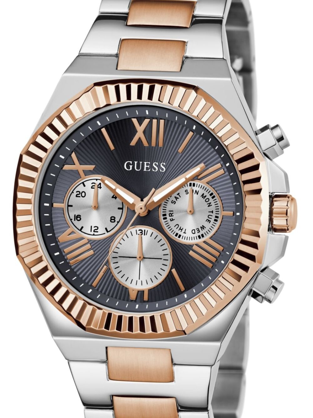 stainless steel chronograph 44mm - 2