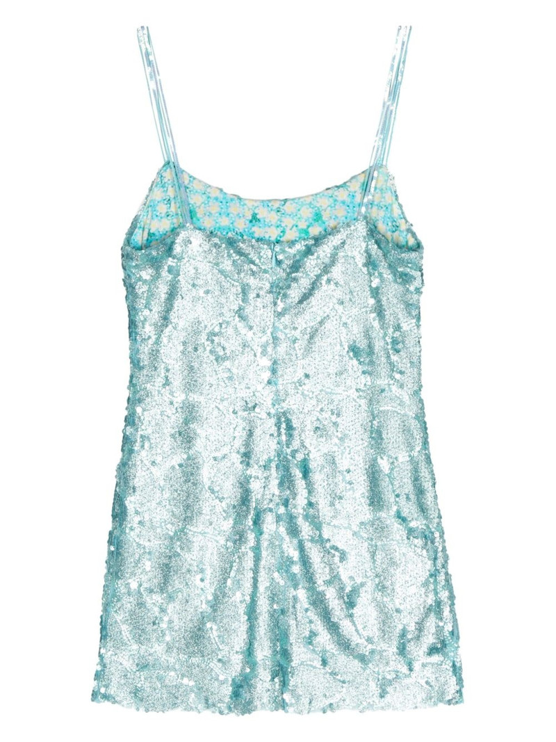 SIEDRÉS sequin-design mini dress outlook