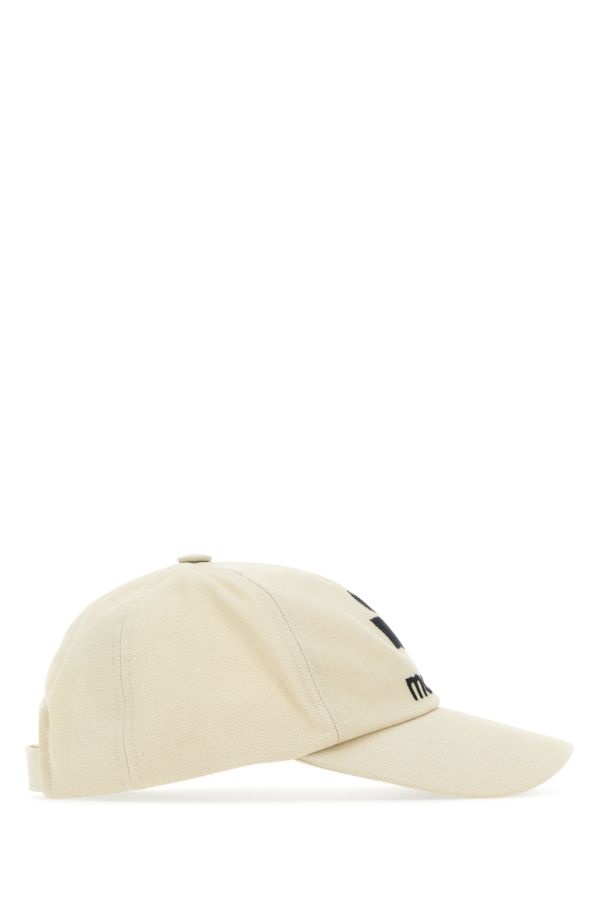 ISABEL MARANT MAN Ivory Cotton Tyron Baseball Cap - 2