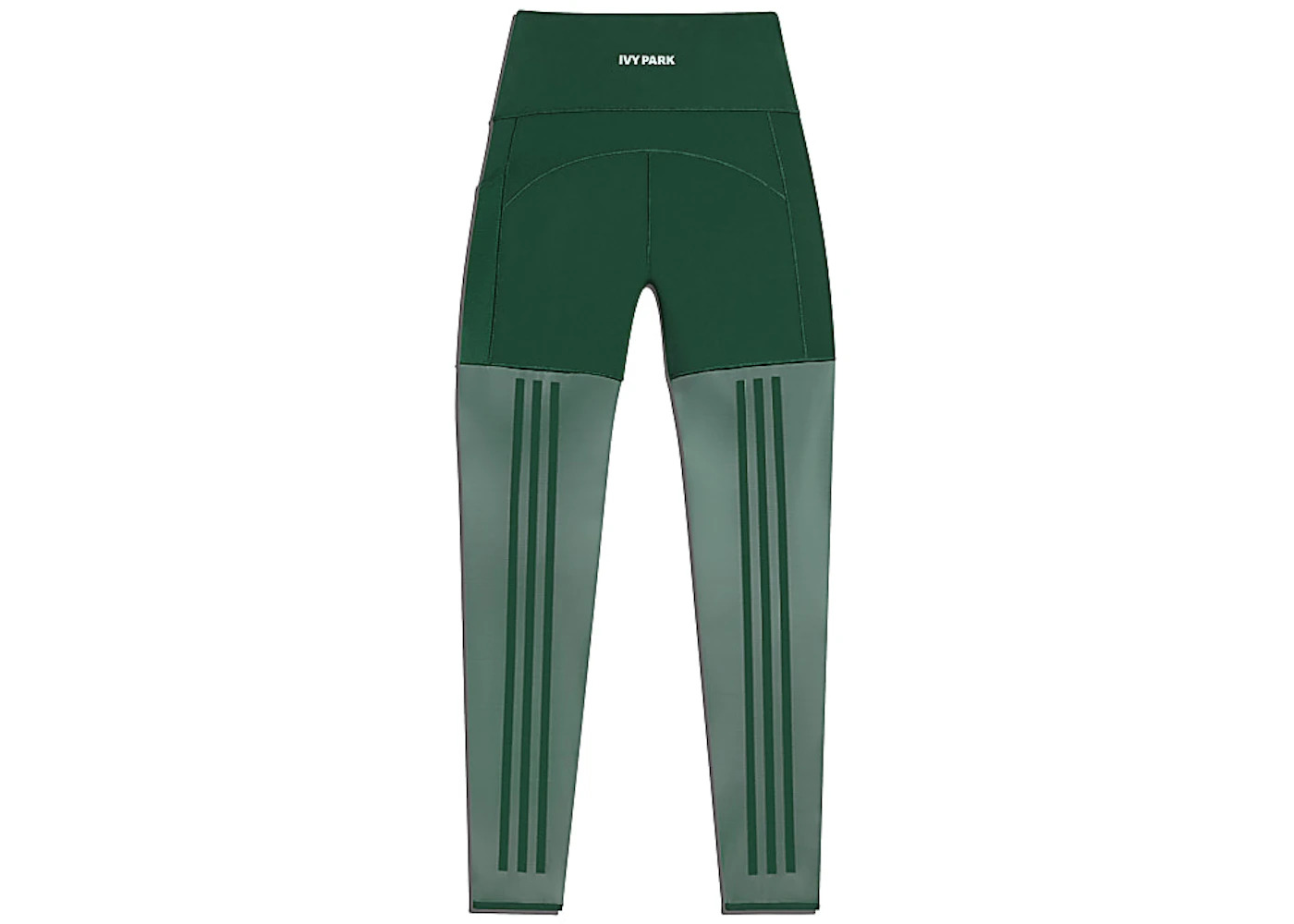 adidas Ivy Park Mesh 3-Stripes Tights Dark Green - 2