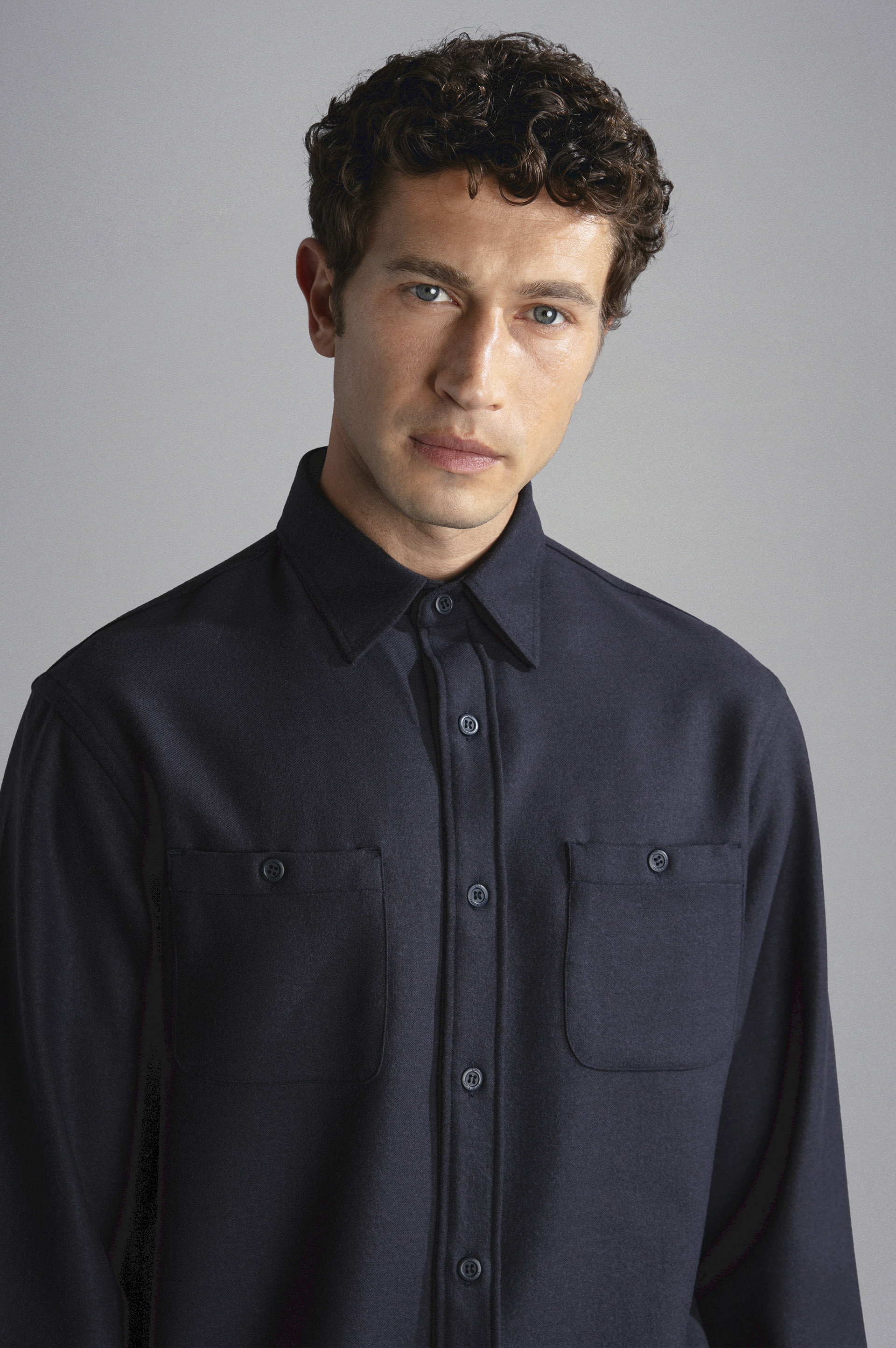 WOOL OVERSHIRT - 4
