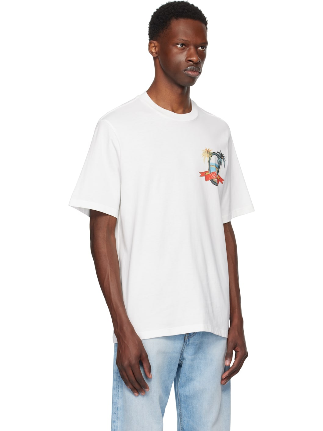 White 'AMIRI Paradise' T-shirt - 2