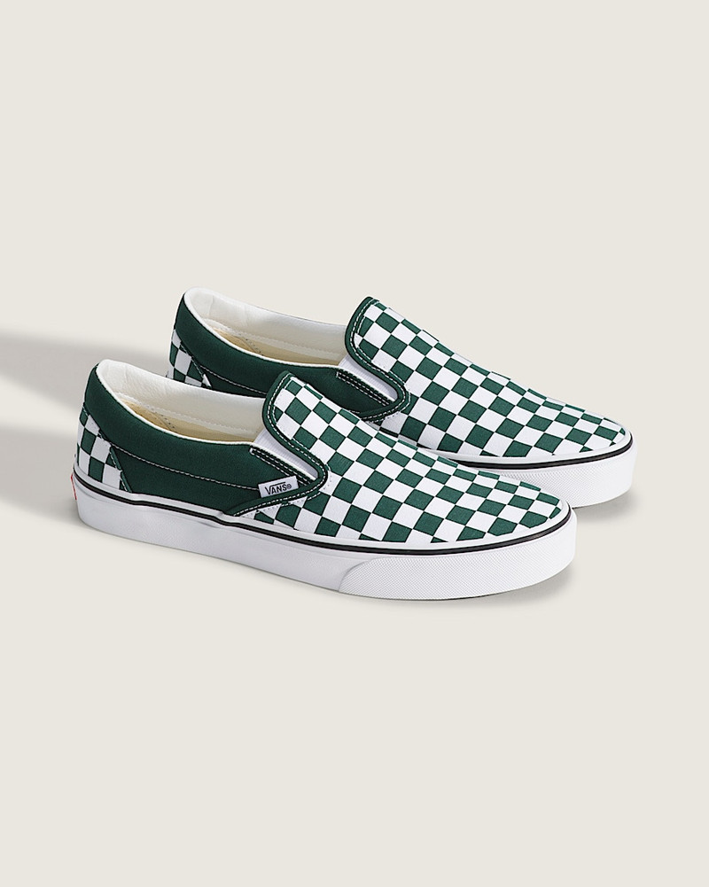 Vans Classic Slip On Checkerboard Shoe outlook