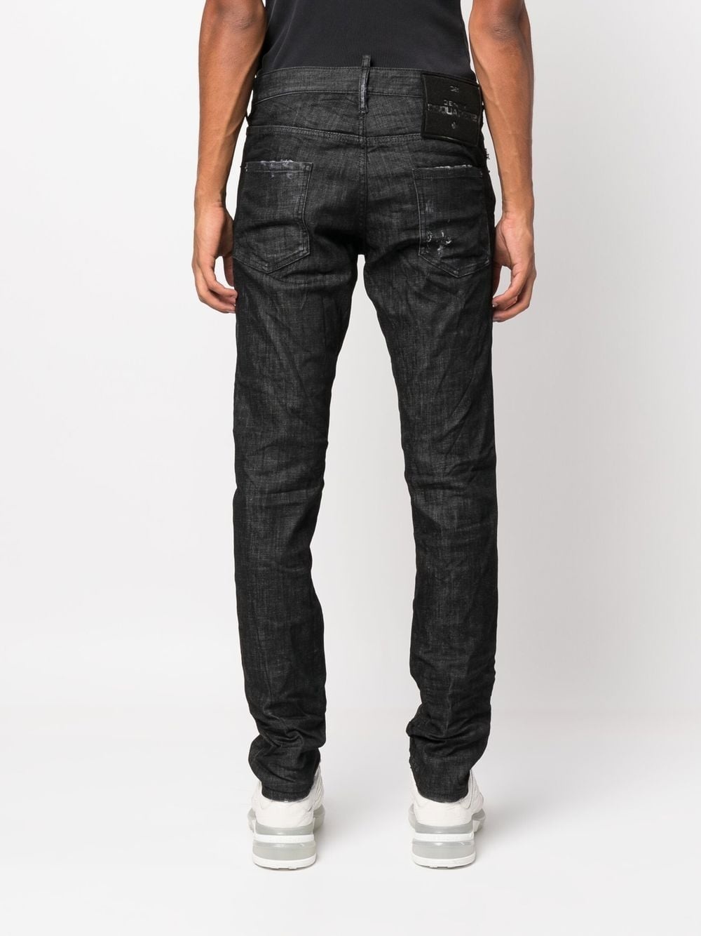 tapered slim-cut jeans - 4