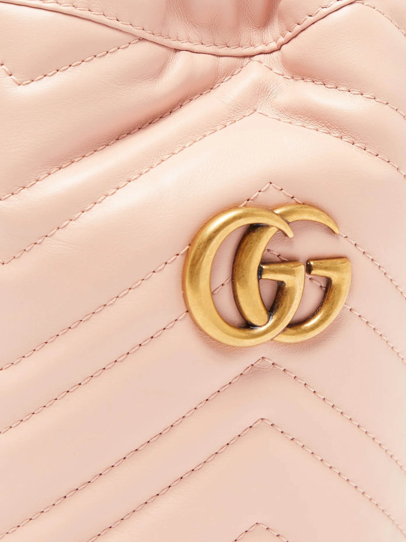 GG Marmont leather bucket bag - 6