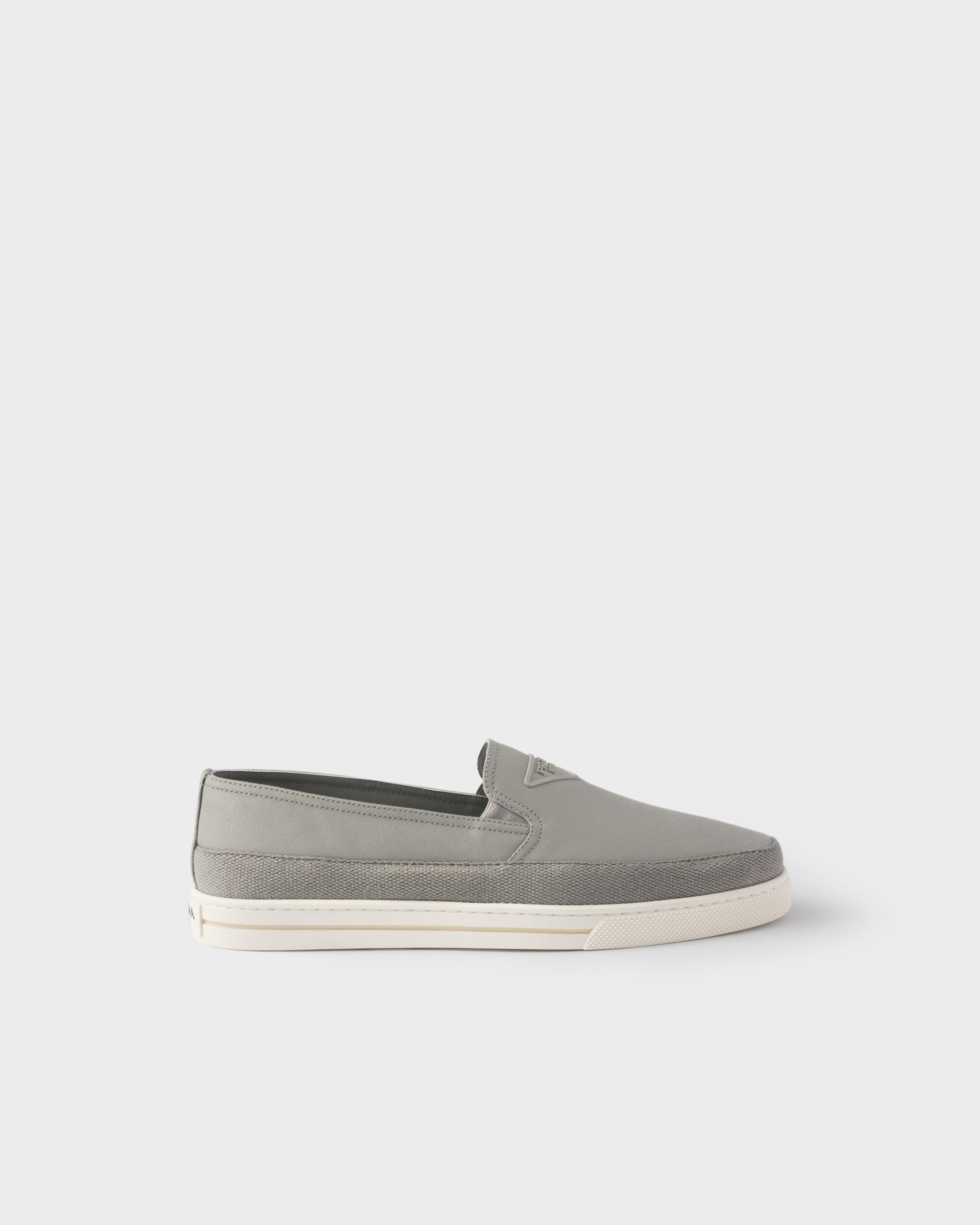 Cotton canvas slip-ons - 2