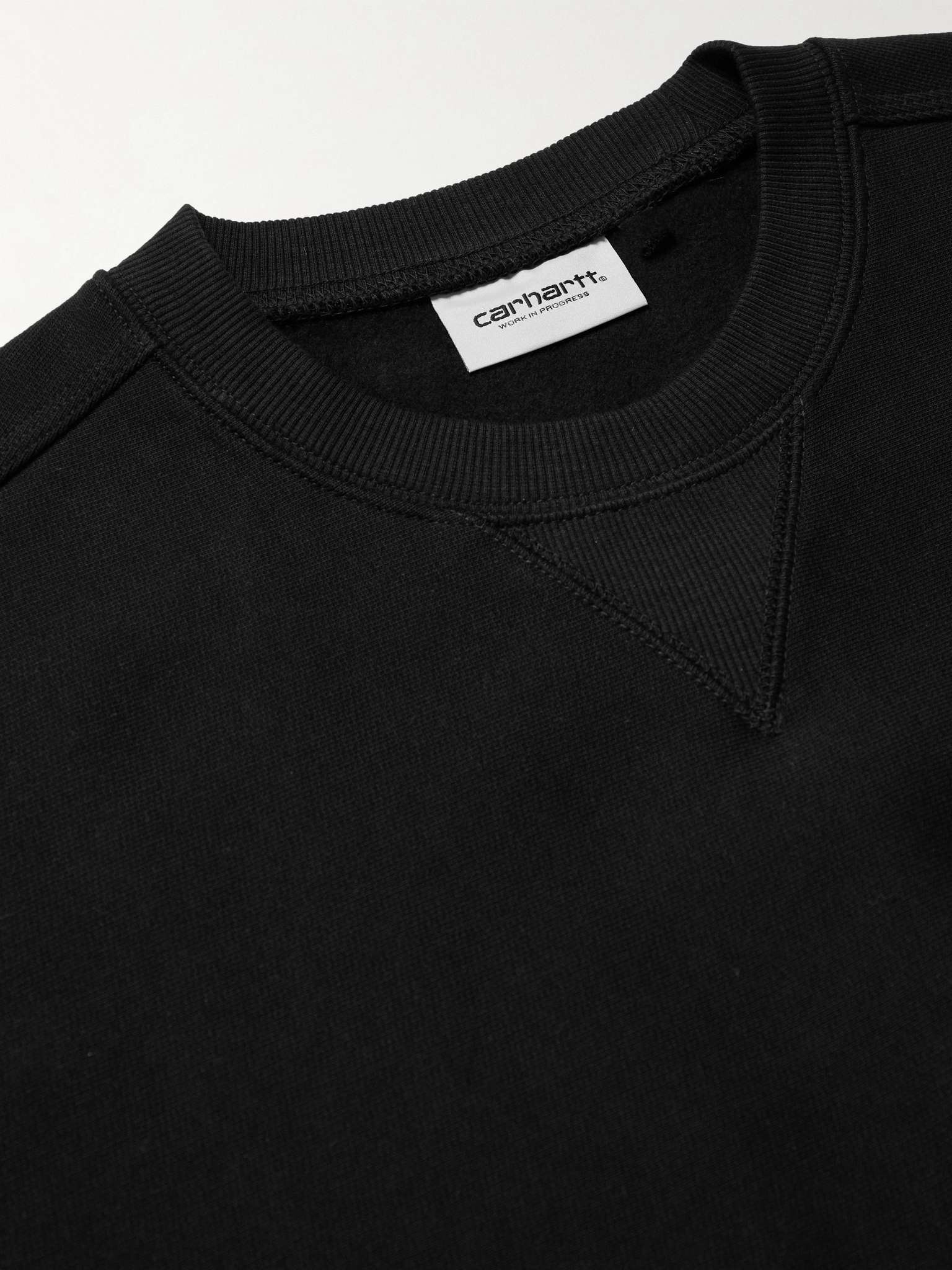 Logo-Embroidered Cotton-Blend Jersey Sweatshirt - 5