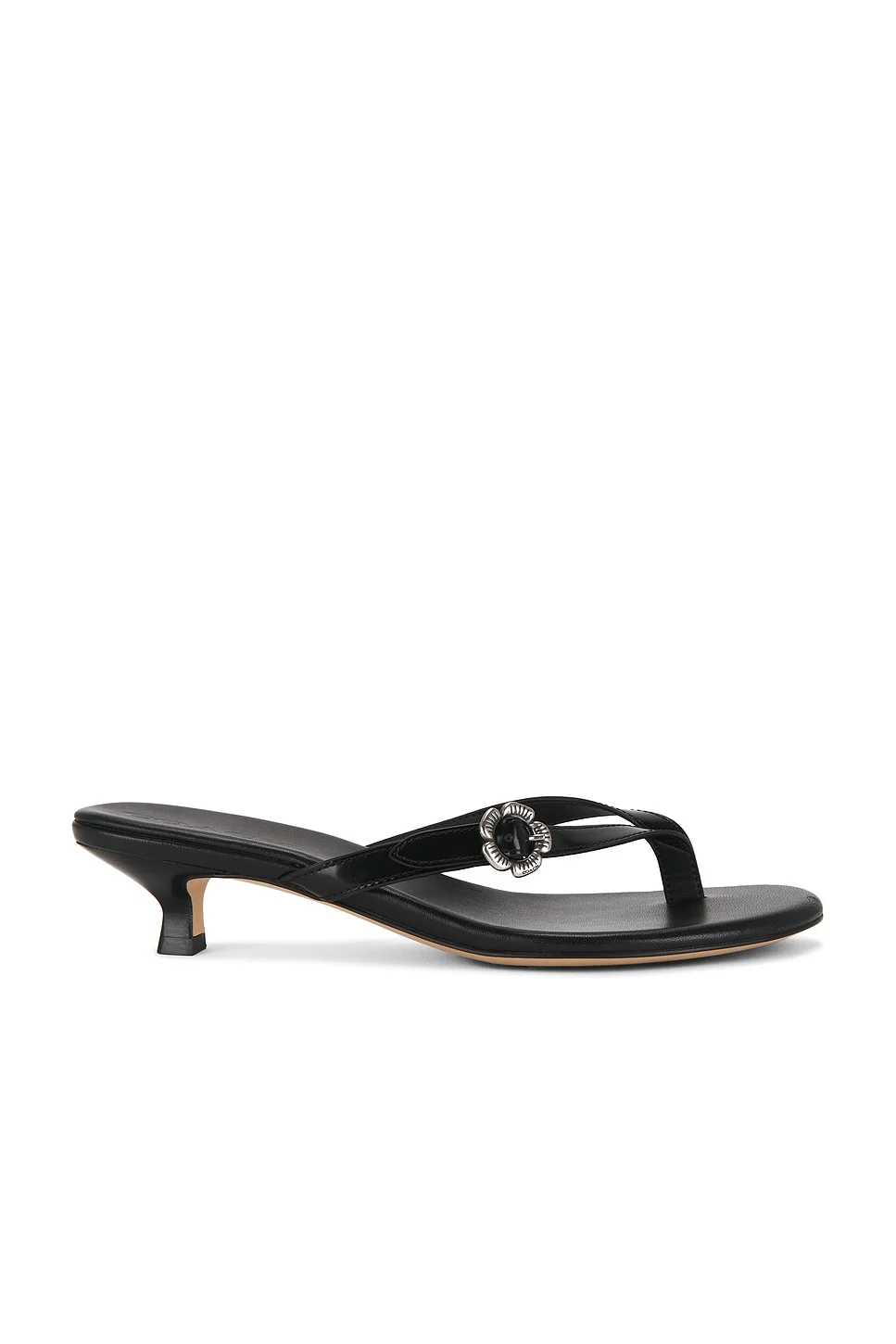 Tea Rose Thong Kitten Heel - 1