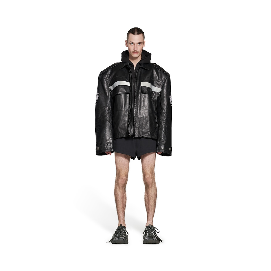 Men's 3xl Sneaker  in Black - 8