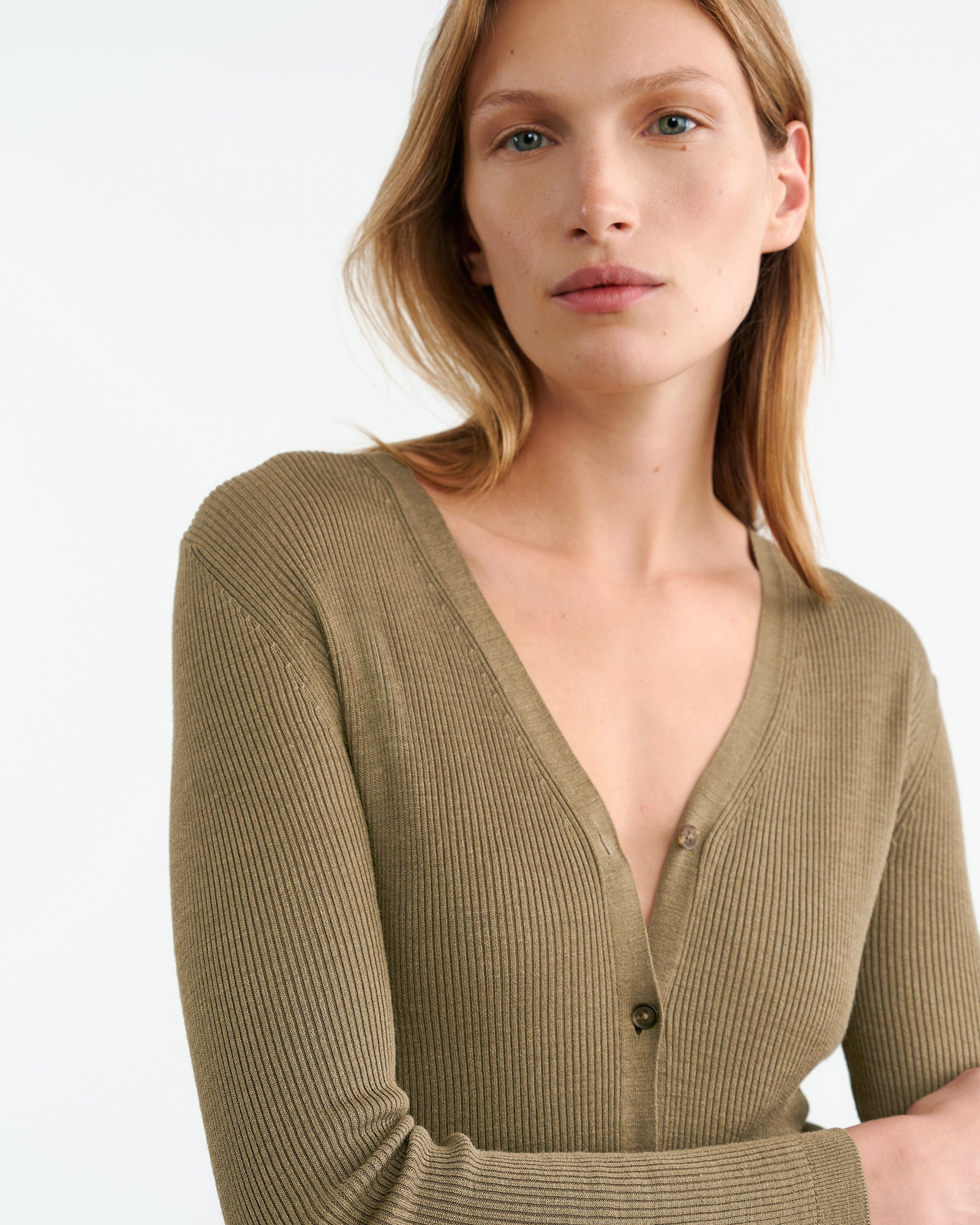 NARI SILK CARDIGAN - 3