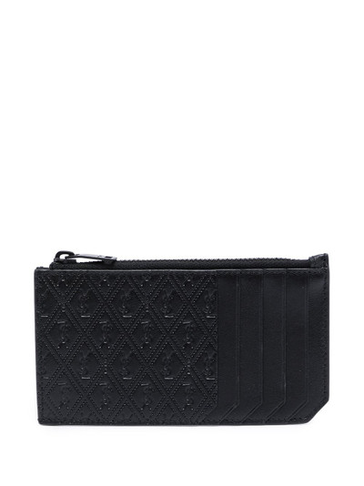 SAINT LAURENT monogram zipped card case outlook