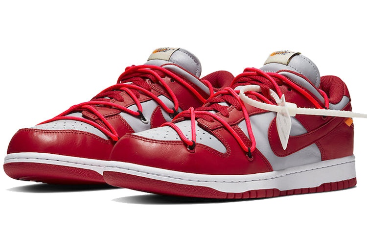 Nike Off-White x Dunk Low 'University Red' CT0856-600 - 3