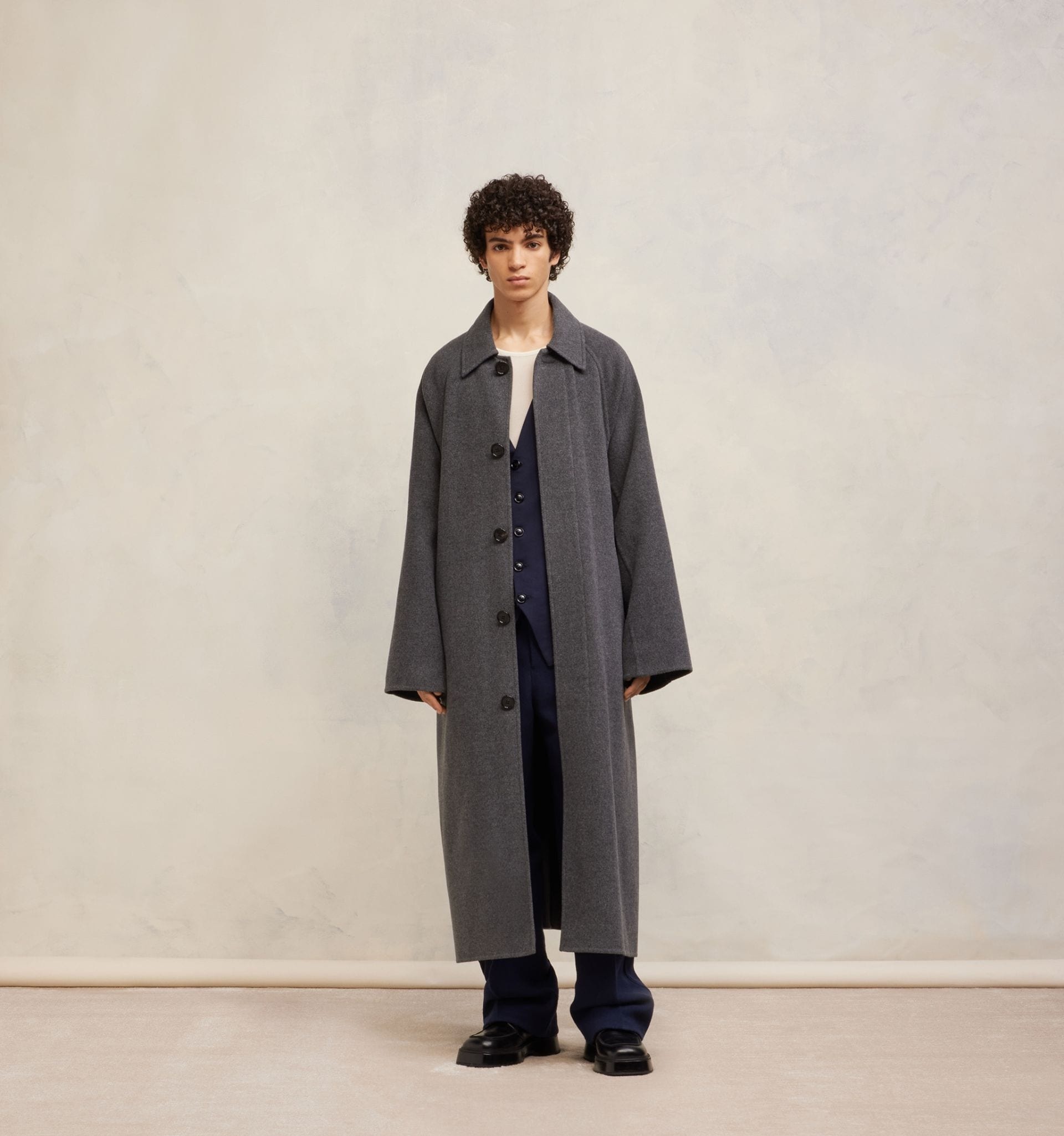 Long Belted Coat - 3