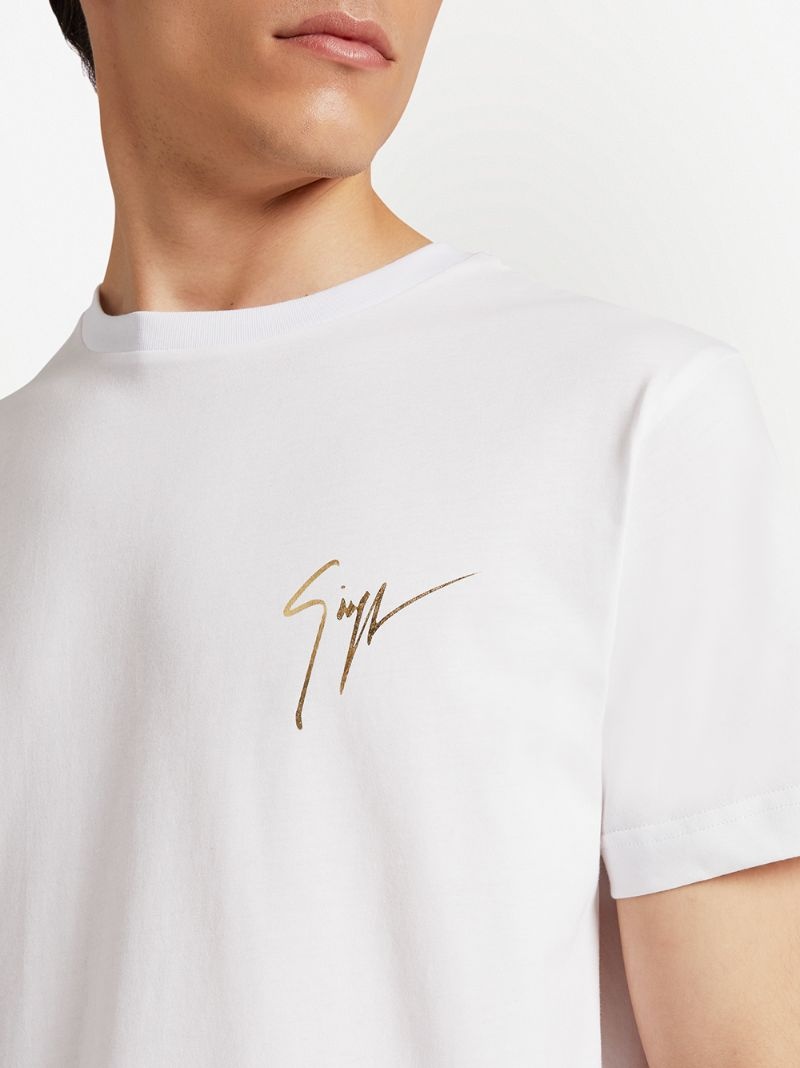 logo-print cotton T-Shirt - 9