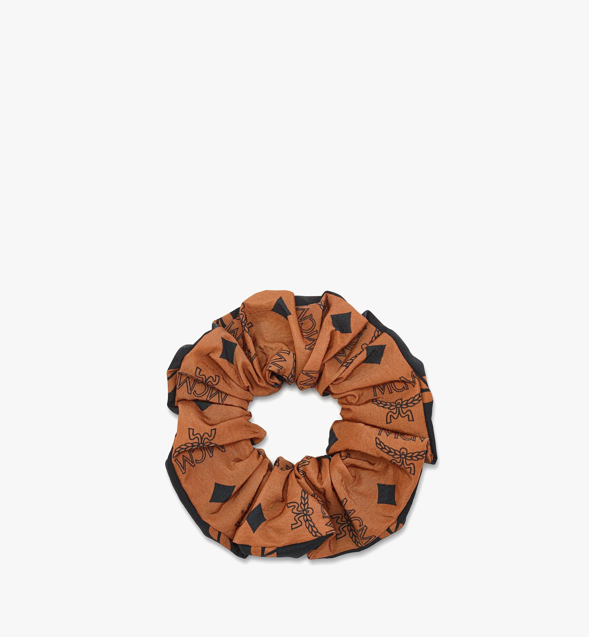 Reversible Monogram Scrunchie in ECONYL® - 1