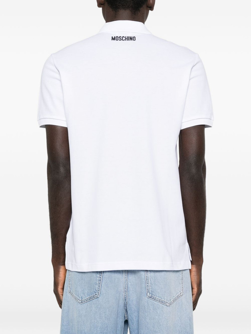 animal appliqué polo shirt 4