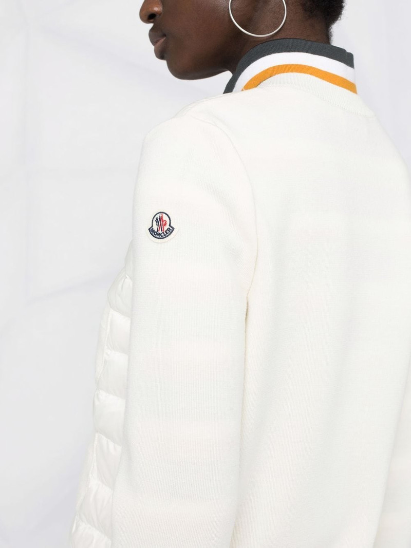Moncler Moncler Quilted Zipped Cardigan outlook