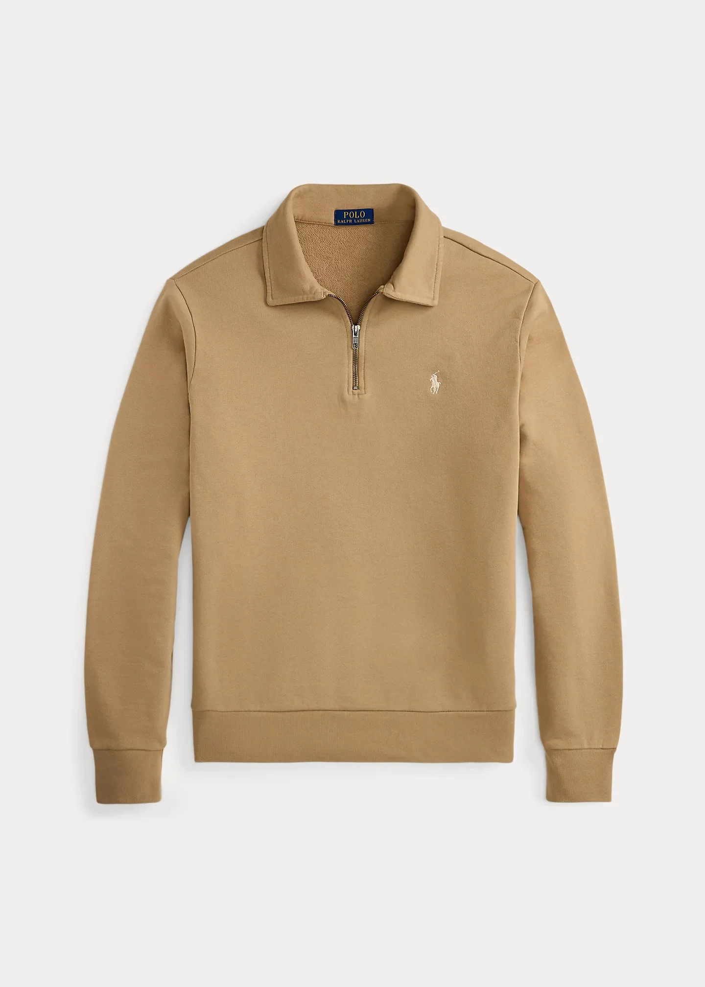 Loopback Fleece Quarter-Zip Sweatshirt - 1