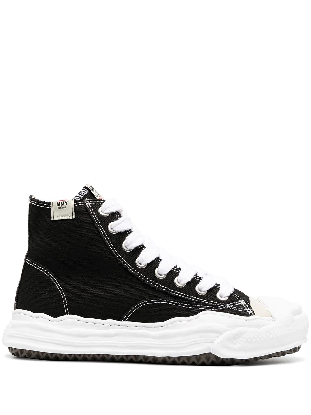 logo hi-top sneakers - 1