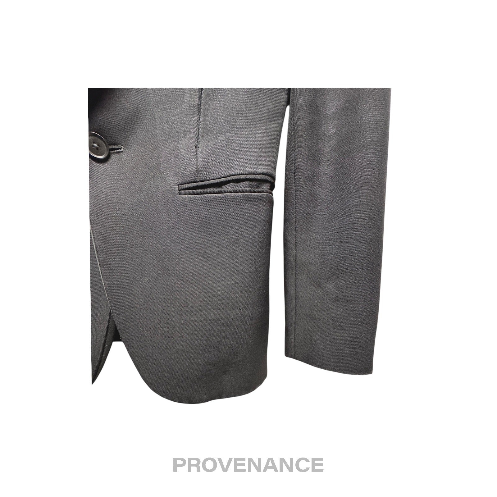 Saint Laurent Paris SLP Destroyed Tuxedo Dinner Jacket 44 - 7