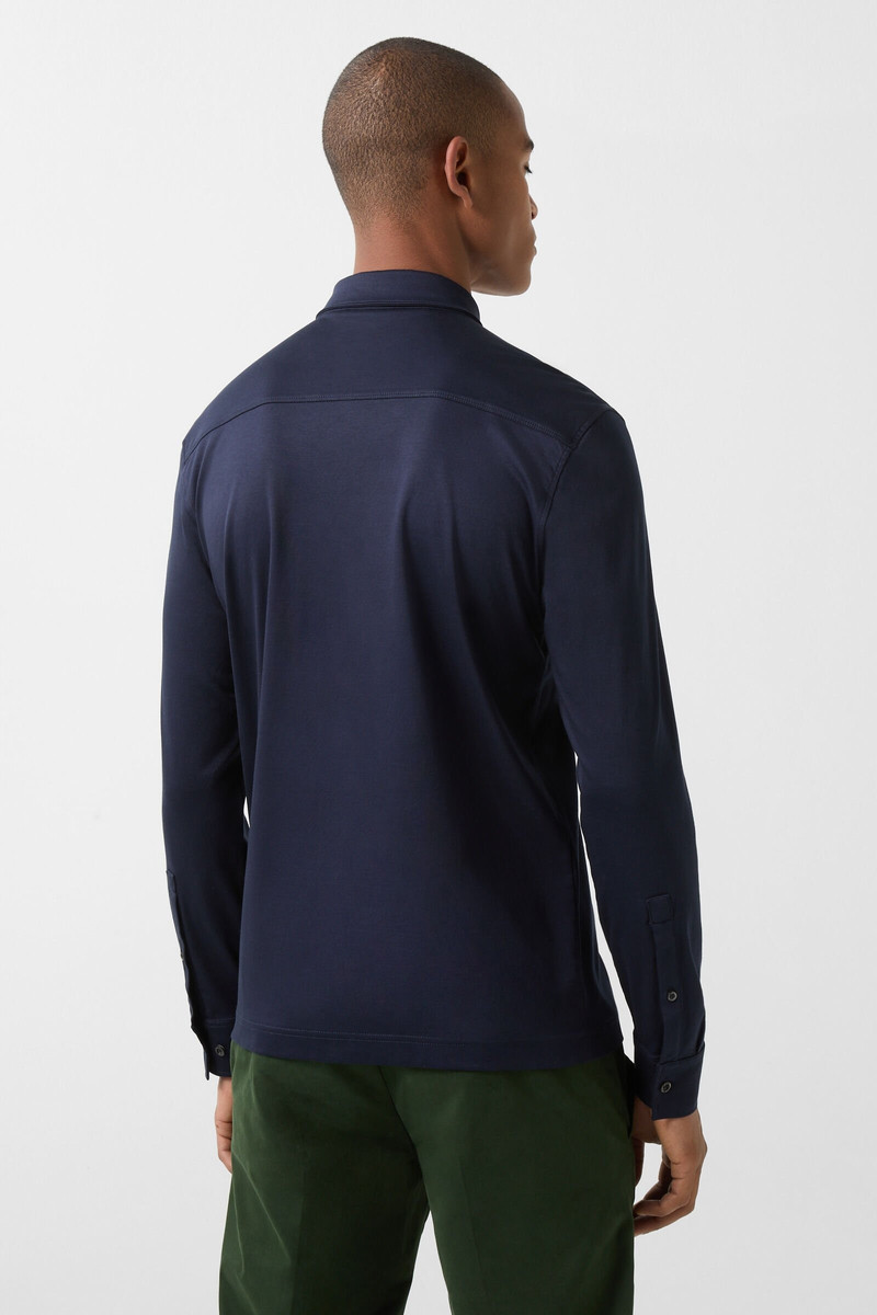 Franz Shirt in Navy blue 3