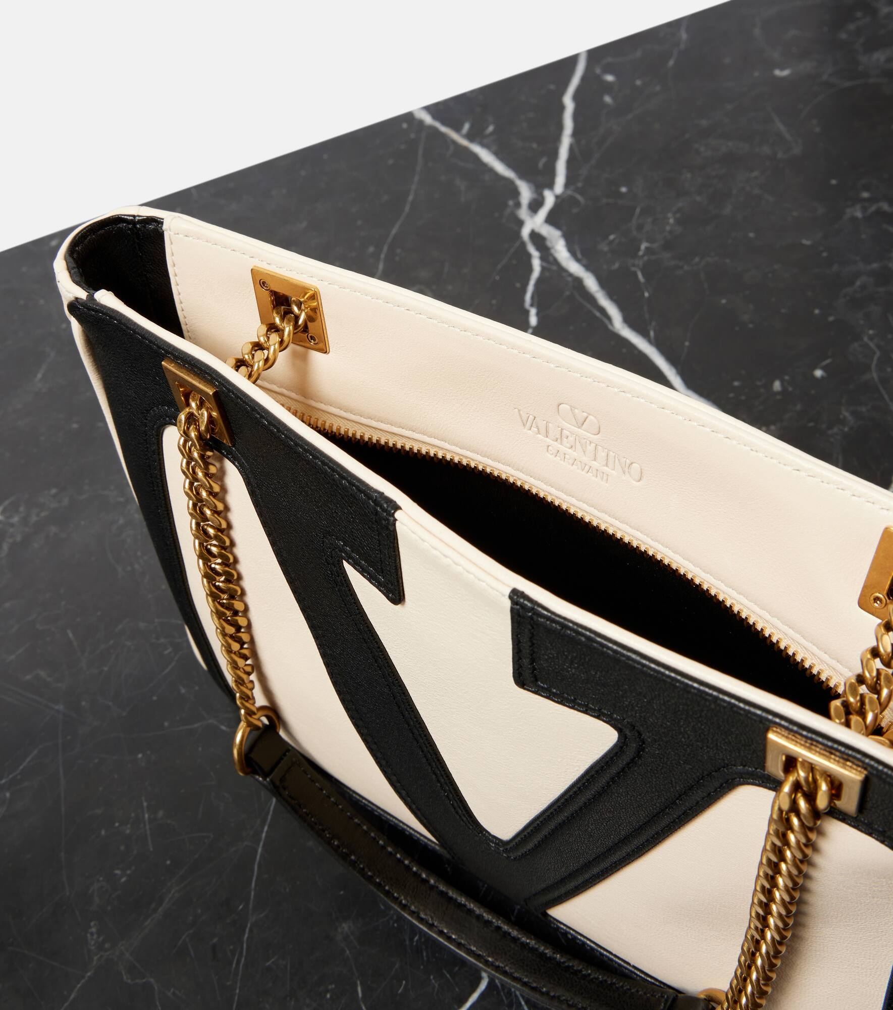 Viva Superstar Small leather tote bag - 3